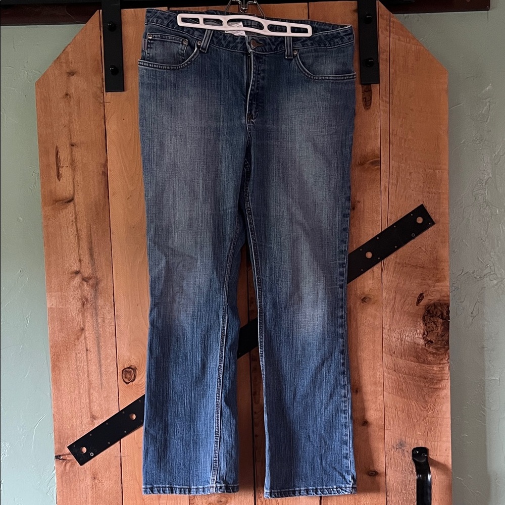 Carhart womens Blue Straight-Leg Jeans